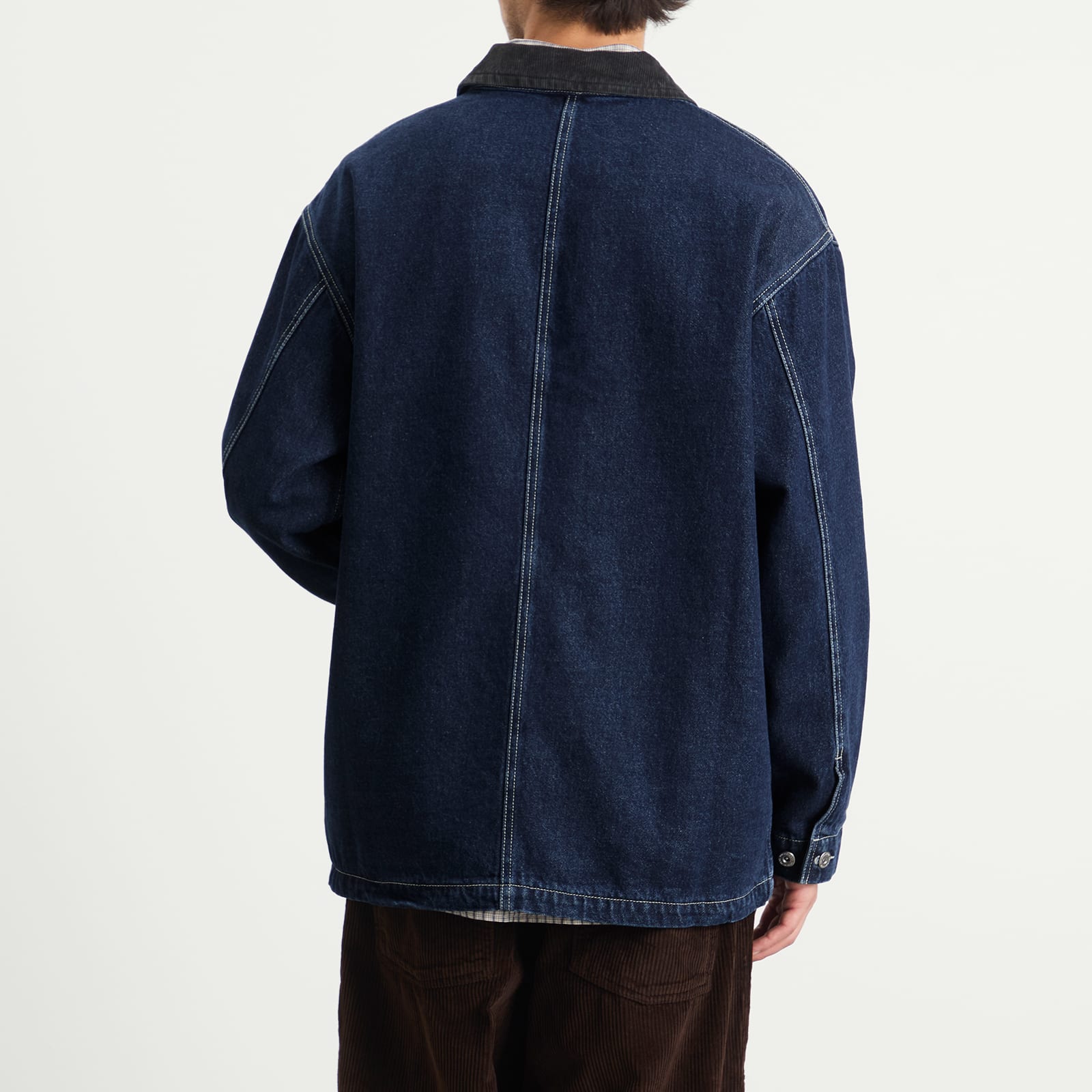 Men's Flannel Lined Ezra Jacket Indigo