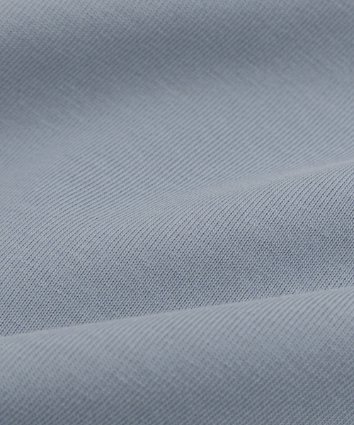 Letterboy Embroidery Short Sleeve T-Shirt Mist Blue
