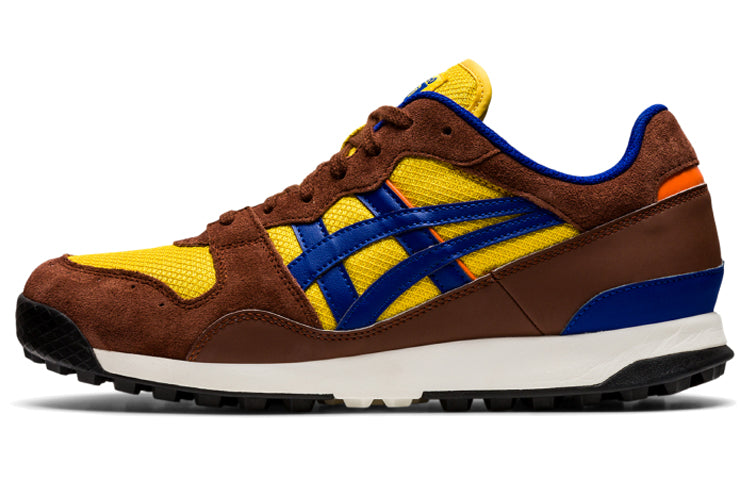 Horizonia Shoes 'Brown Chrome Yellow Prussian Blue'