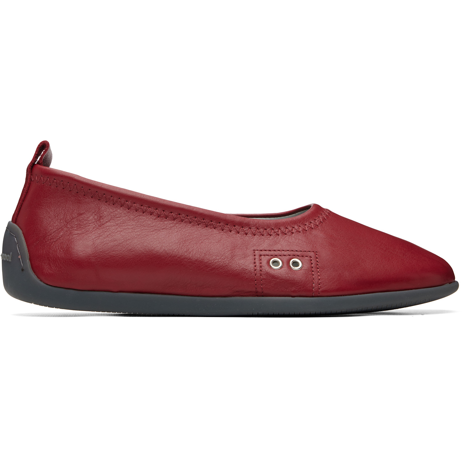 Red Miles III Ballerina Flats