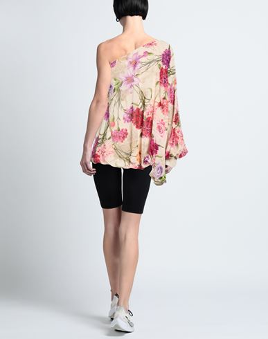 Woman Top Beige Size 12 Polyester