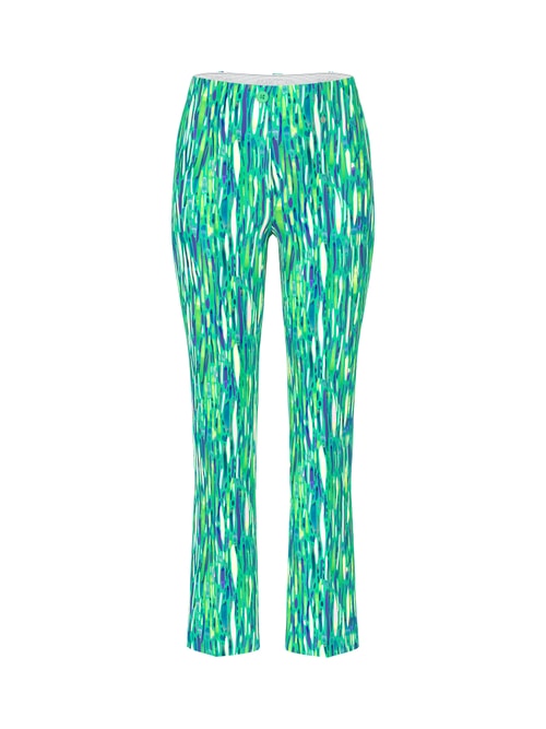 Marc Cain FORLI scuba jersey trousers, green, 34 N