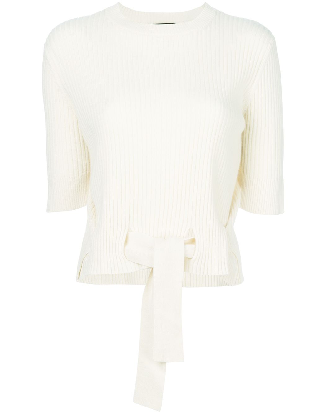 Cashmere In Love cashmere Dee crop sweater - Neutrals