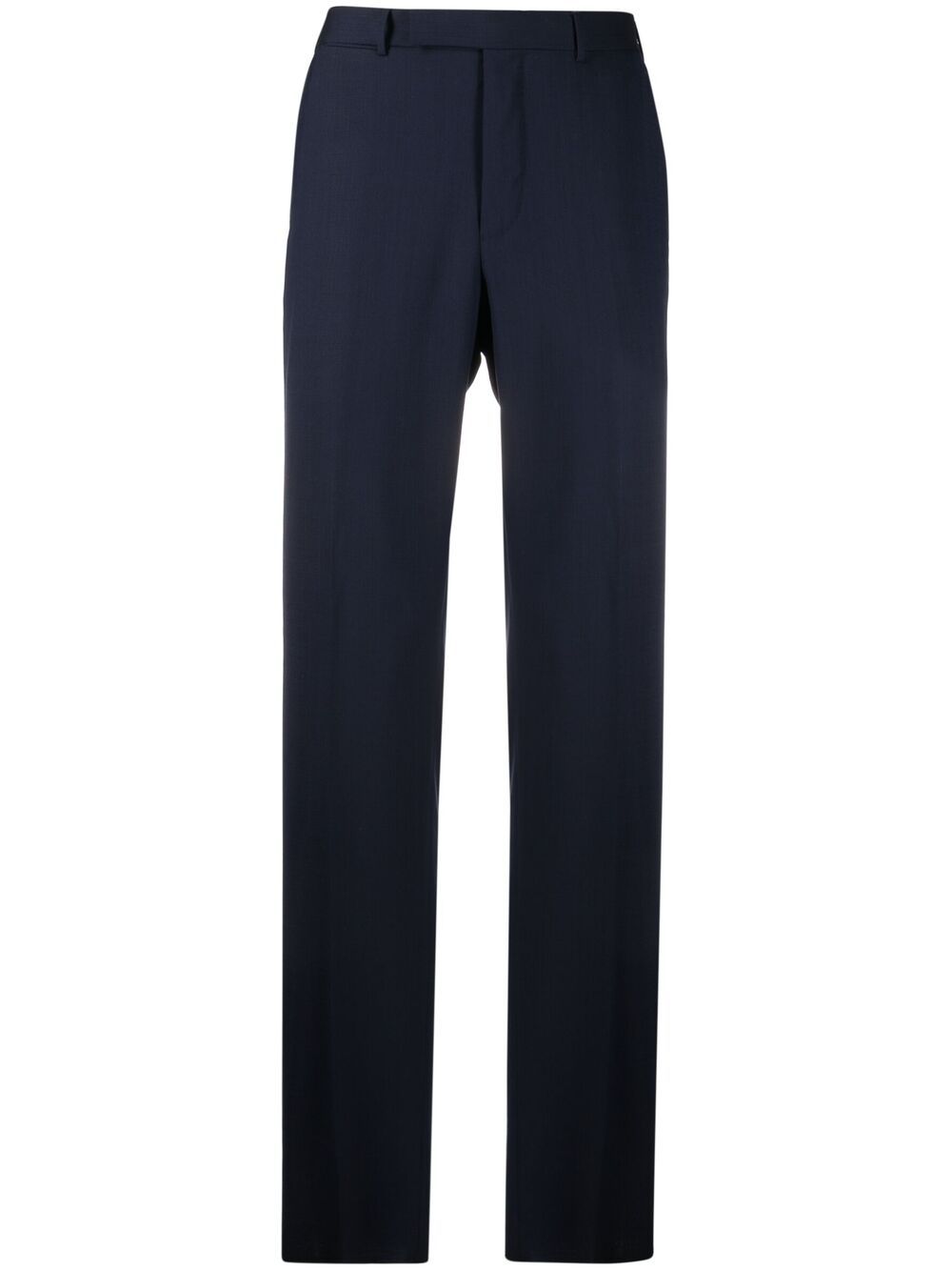 Slim-fit tailored trousers - Blue