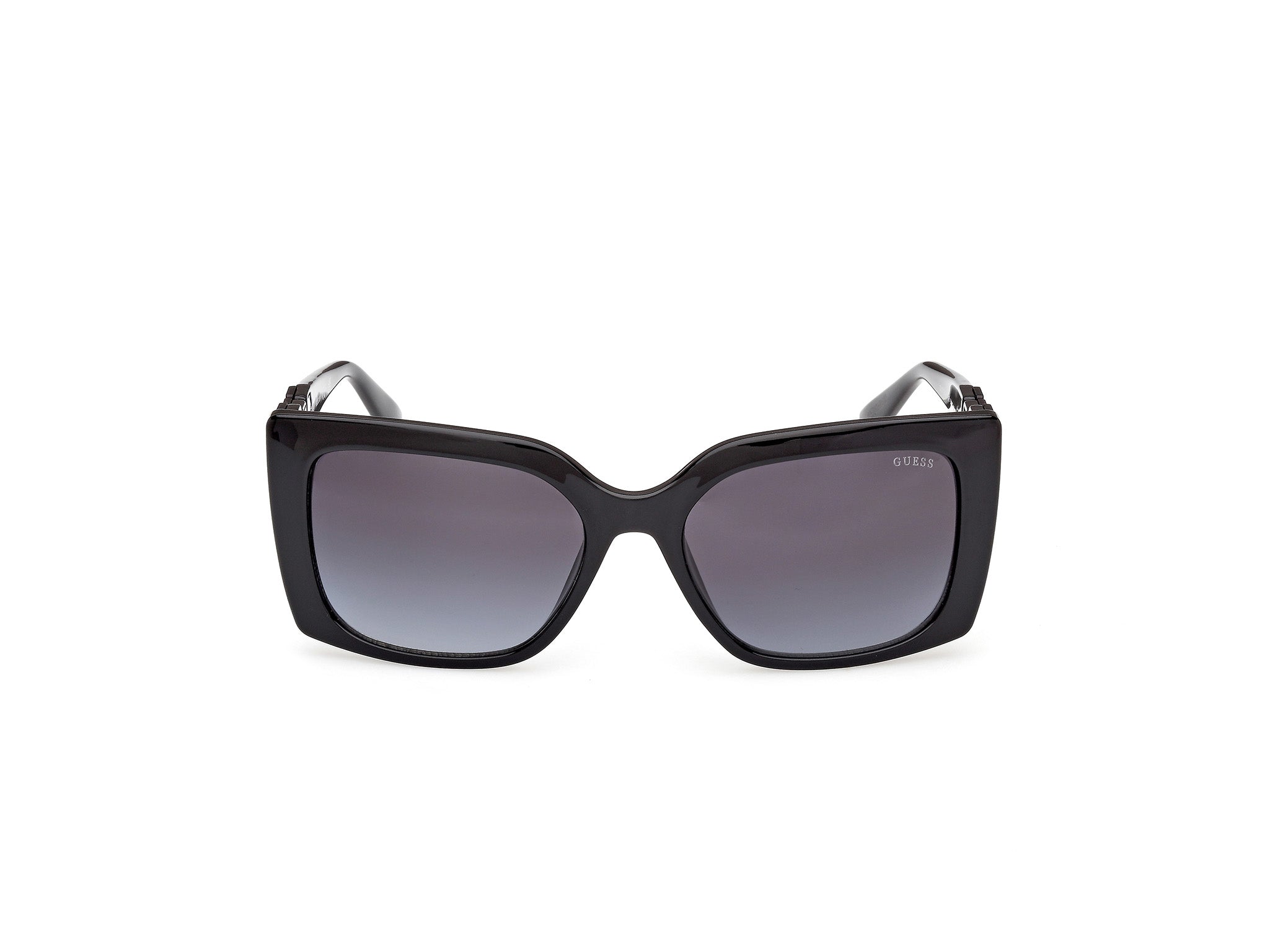 Guess Mujer Guess GU00265-H 01B Gafas de sol Inyectado Negro Fumar Cuadrada Norma