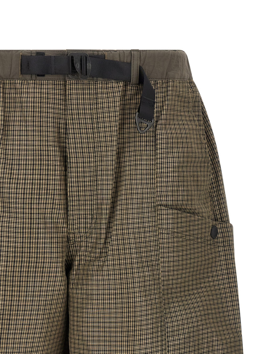 Green Vichy Bermuda Shorts