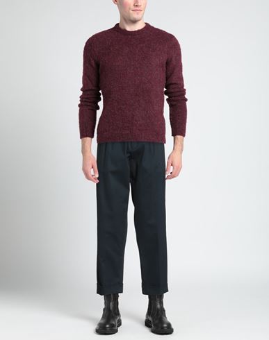 Man Pants Midnight blue Size 33 Cotton, Elastane