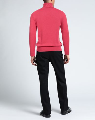 Man Turtleneck Magenta Size 36 Cashmere