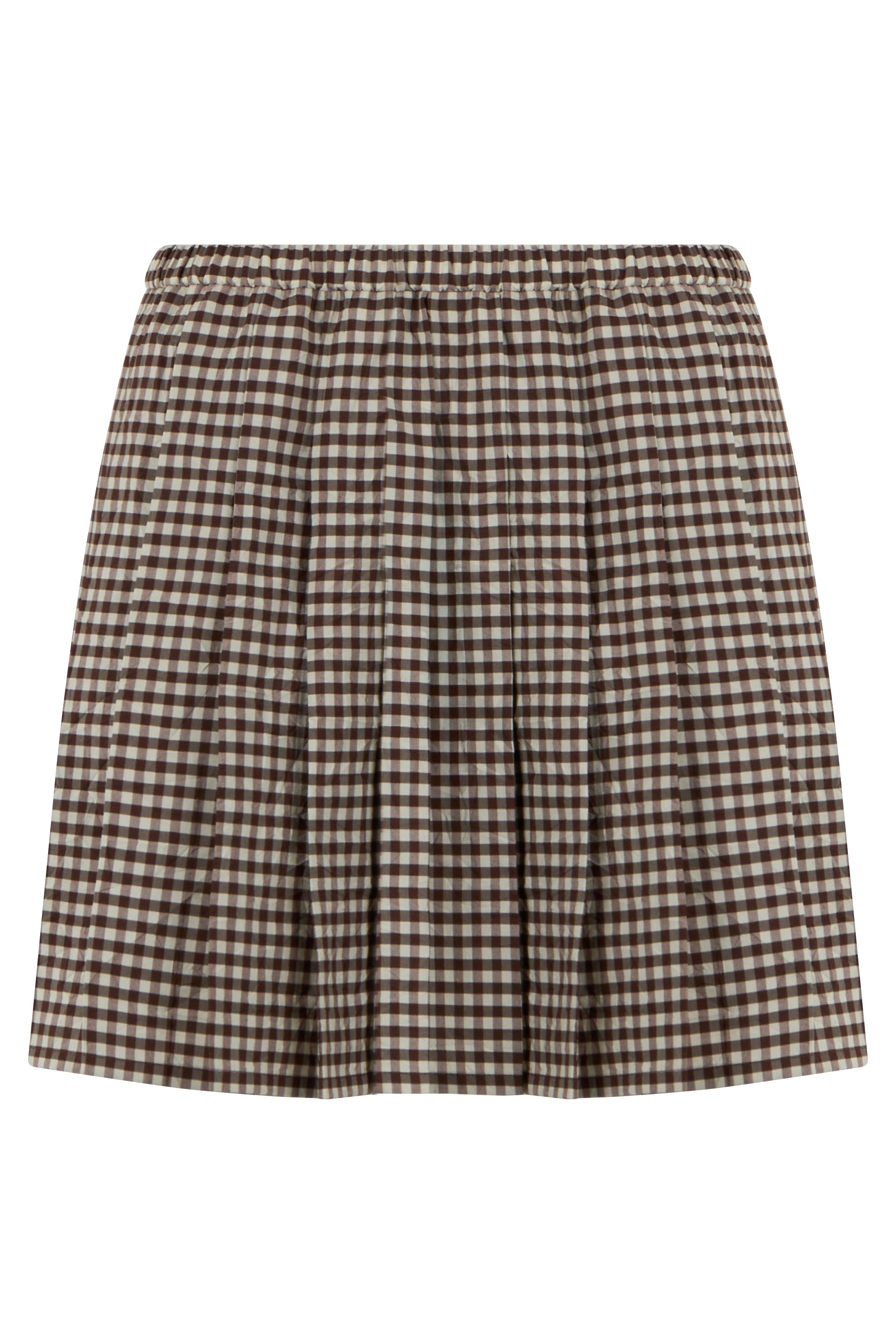 Quilted Shell Mini Skirt