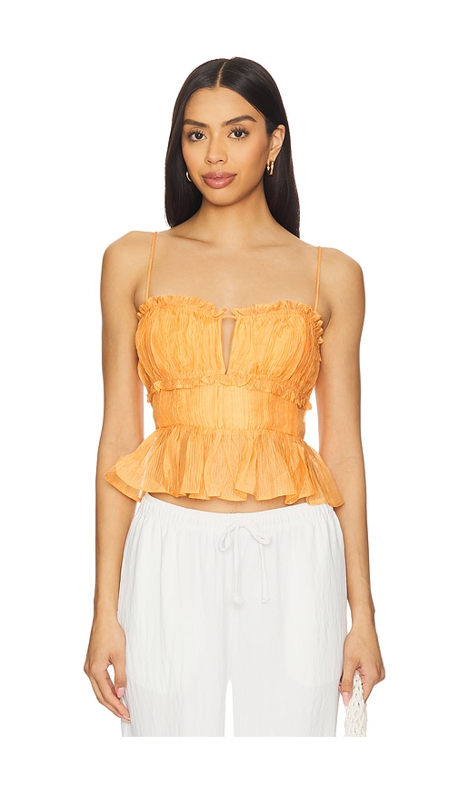 ASTR the Label Sylvan Top in Orange. - L also in