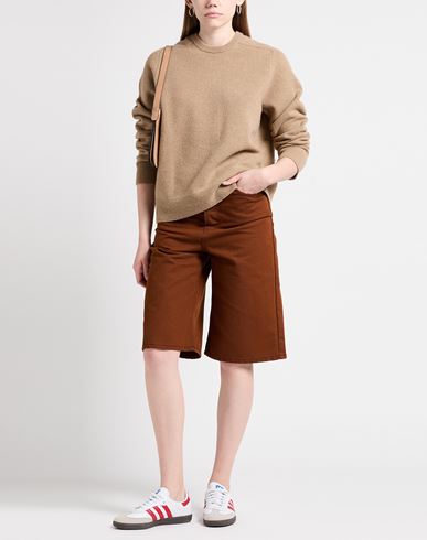 Maison Margiela Woman Sweater Camel Size XL Wool