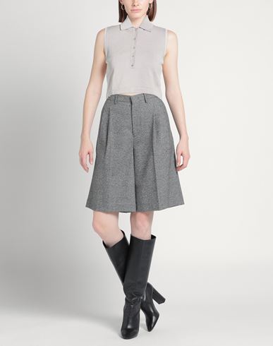 Mônot Woman Sweater Light grey Size 2 Rayon, Polyester, Polyamide, Elastane