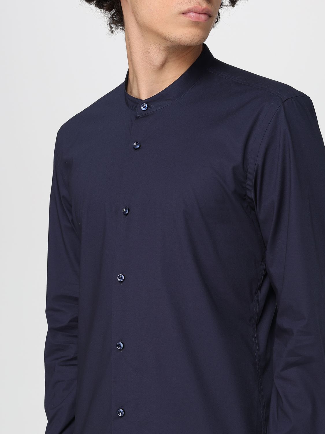 Shirt BOSS Men color Blue