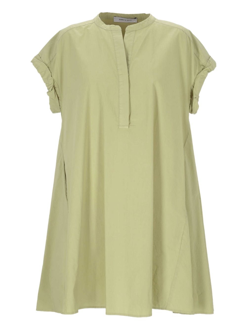 EMMA E GAIA cotton shirt - Green