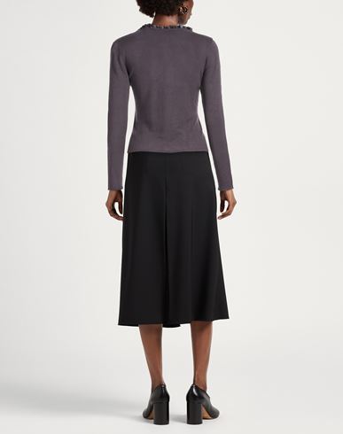 Woman Sweater Dark purple Size 6 Viscose, Polyester