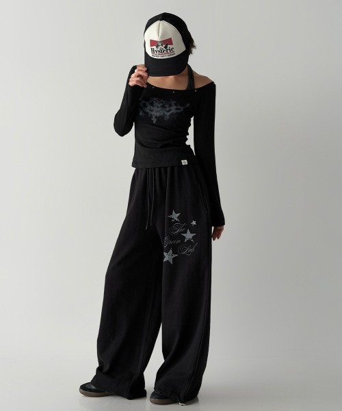 Star Patch Sweatpants