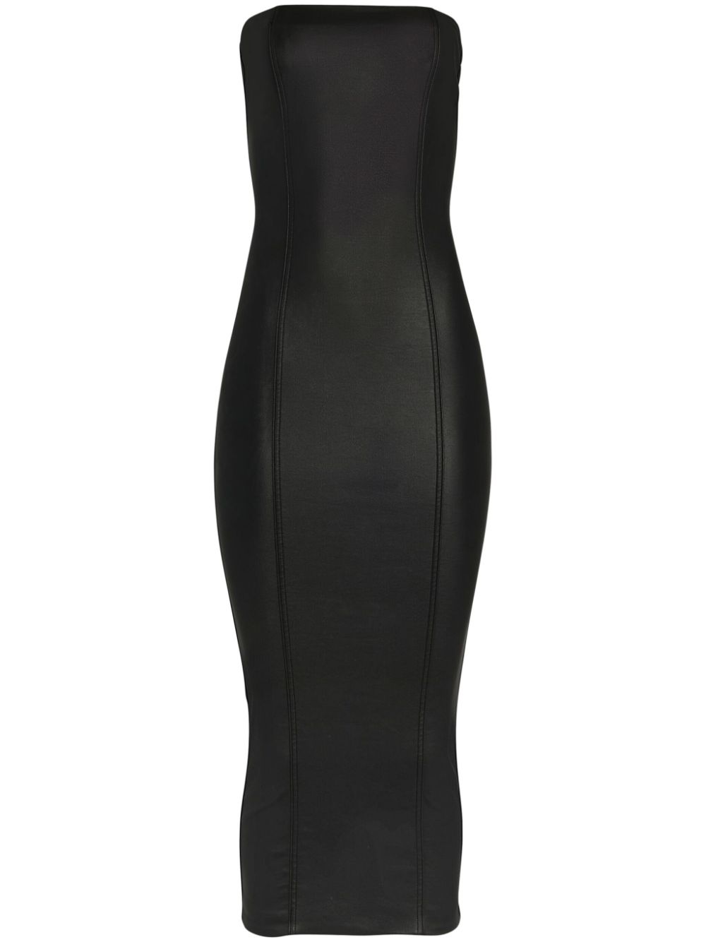 Adalaide denim midi dress - Black