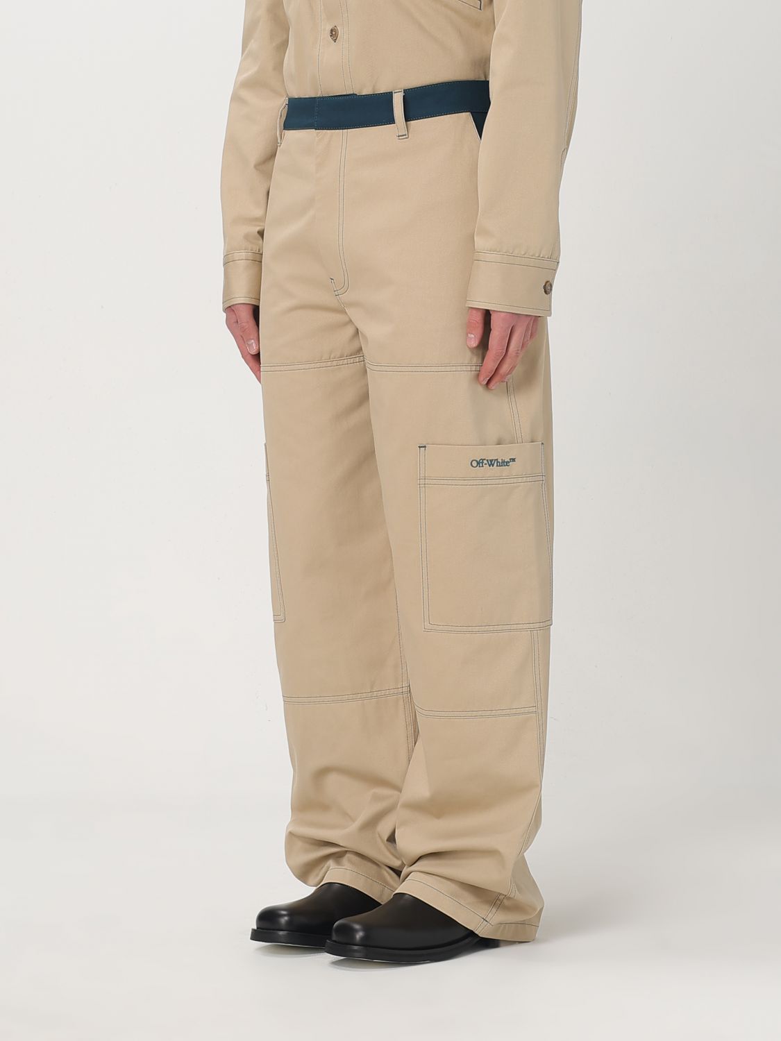 Cotton trousers - Brown