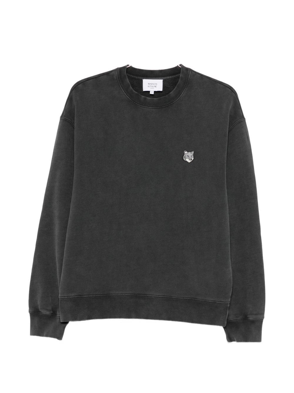 Fox Head Patch Sweatshirt — black