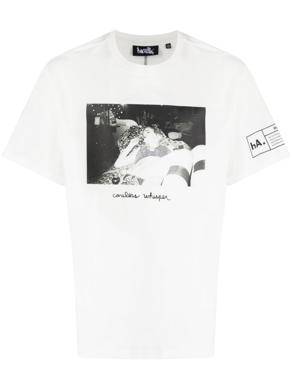 Careless Whisper cotton T-shirt - White