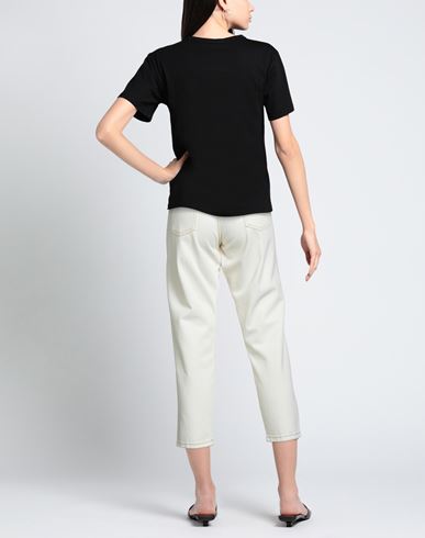 Woman Jeans White Size L Cotton