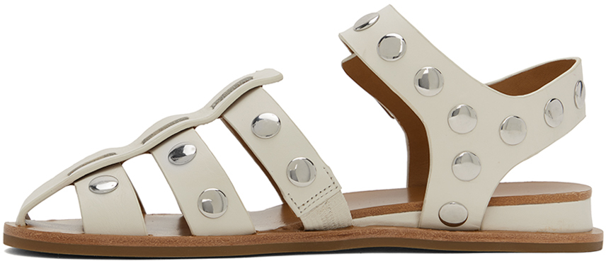 Rag & bone Off-White Beau Fisherman Sandals