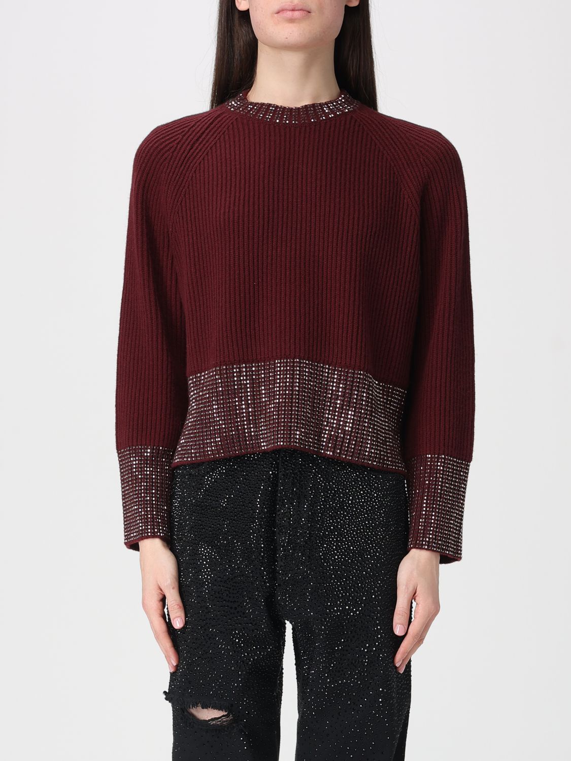 Sweater Woman color Red