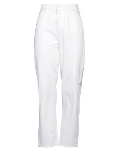Woman Jeans White Size 25 Cotton