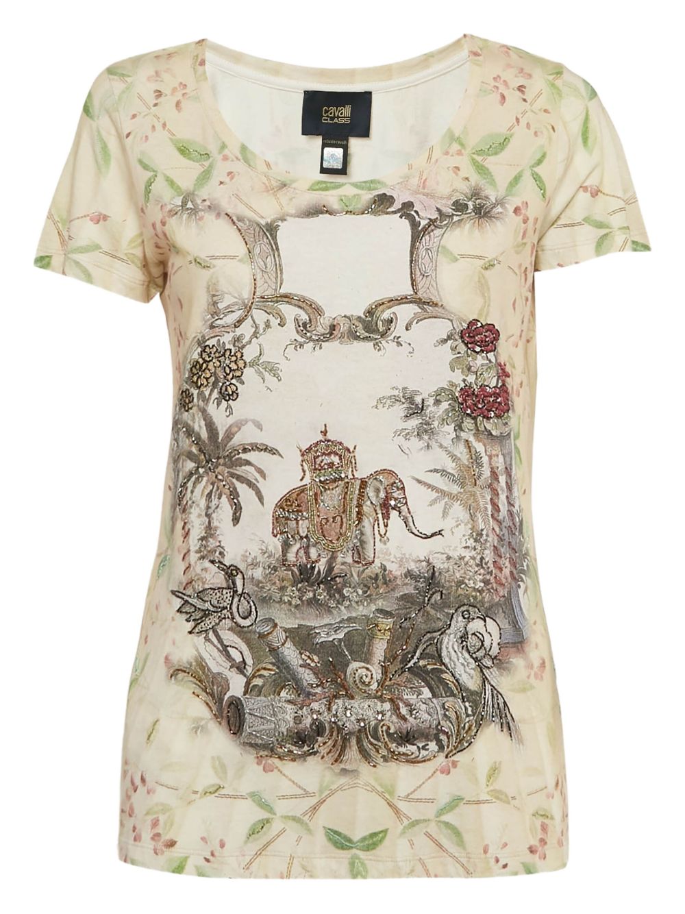 Cotton T-shirt - Neutrals