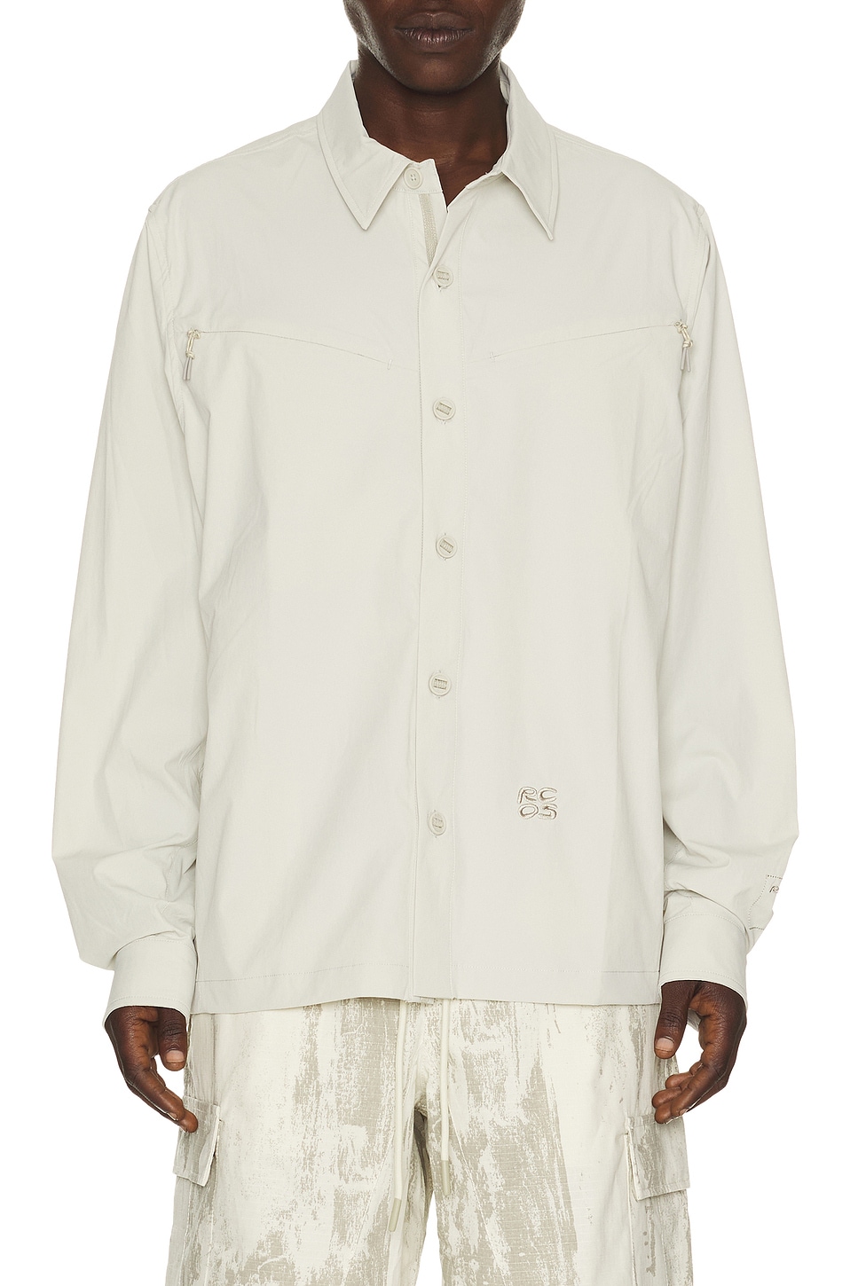 RC Outdoor Supply Reyes Shirt in Stone - Neutral. M also in L, XL/1X