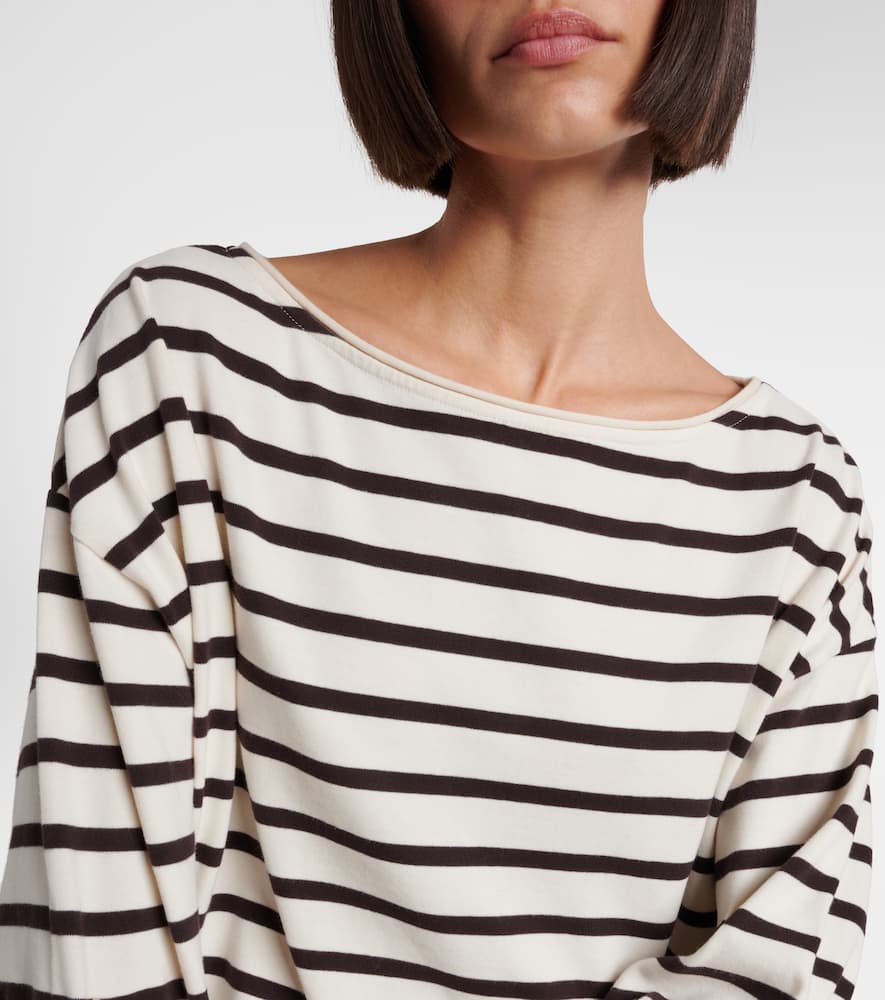 Striped cotton T-shirt