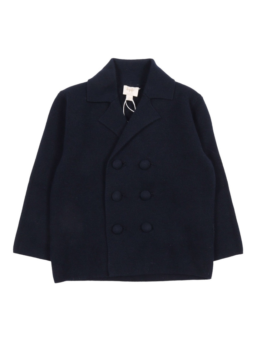 Babies Blue Double-Breasted Blazer