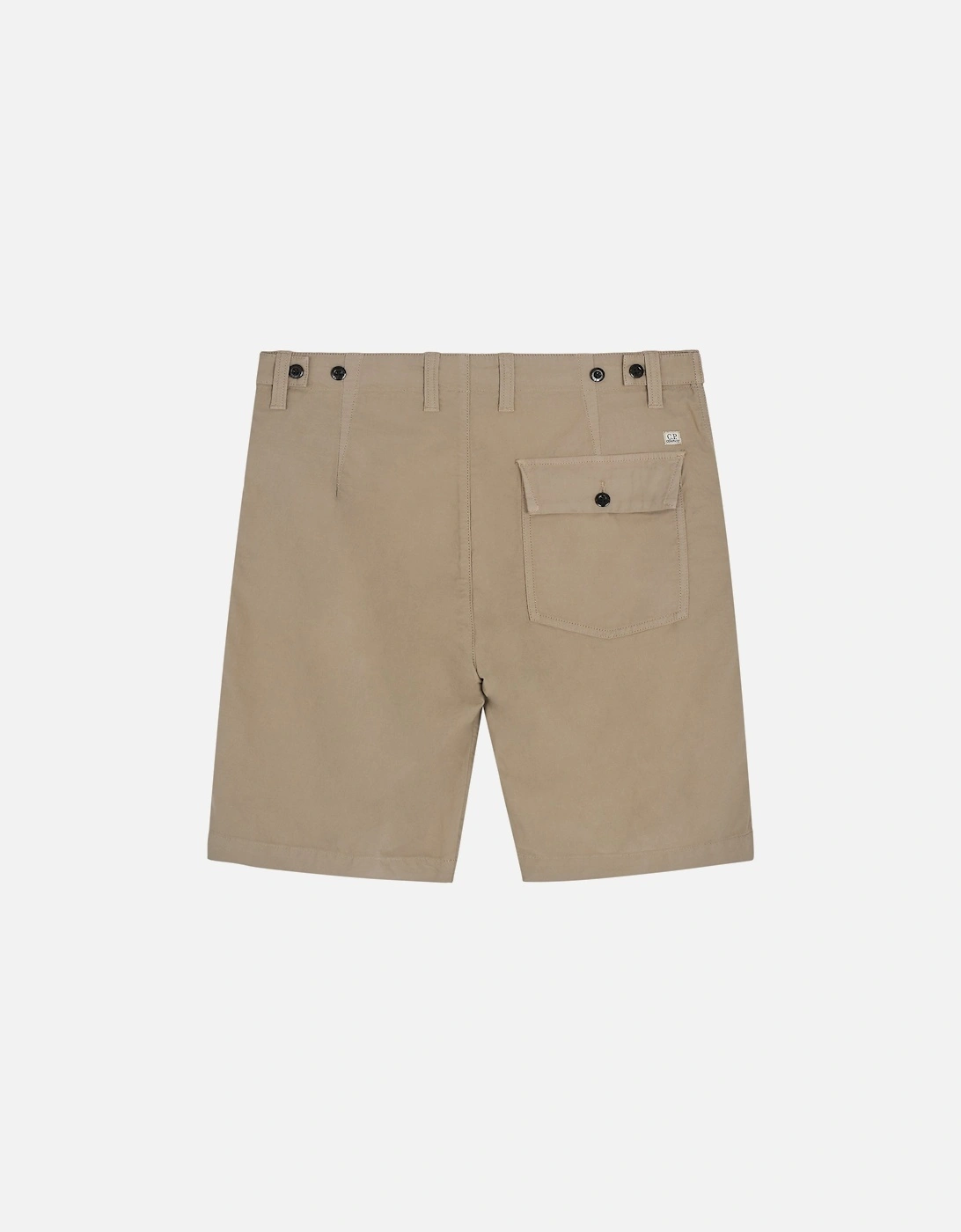 CP Company Men's CARGO LENS COTTON SHORTS - Cream - Size: 48/32