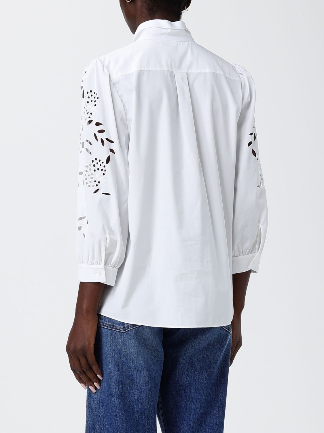 Top Woman color White