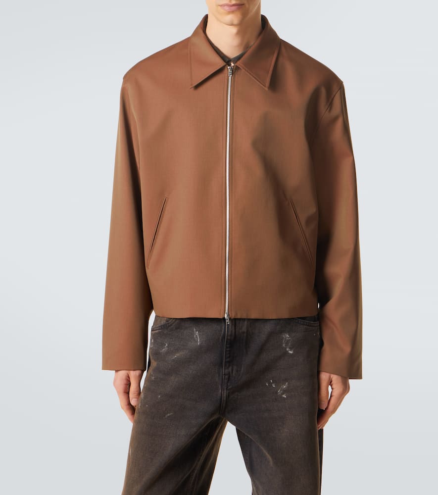 Mini virgin wool jacket
