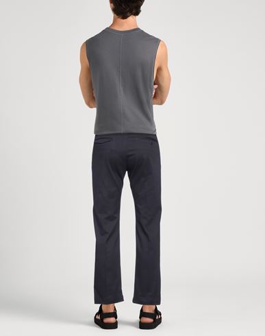 Patrizio Piscaglia Man Pants Midnight blue Size 28 Cotton, Elastane