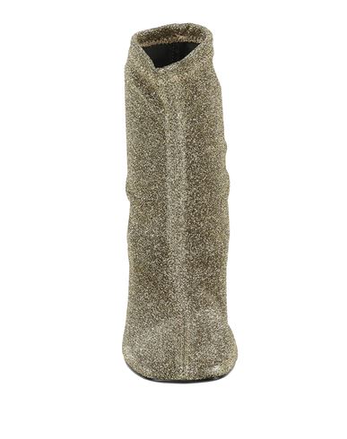 Nila & Nila Woman Ankle boots Gold Size 7 Textile fibers