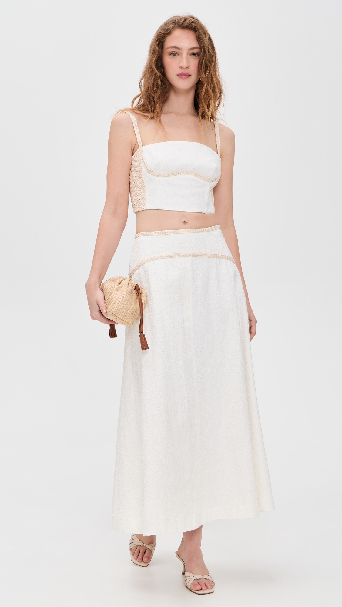 Lanni Skirt White