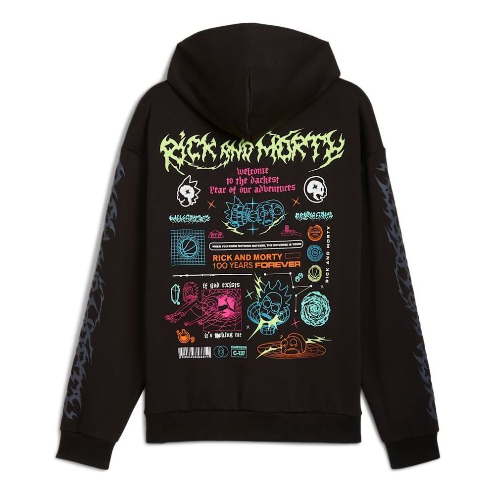 X RICK AND MORTY Hoodie 'Black'