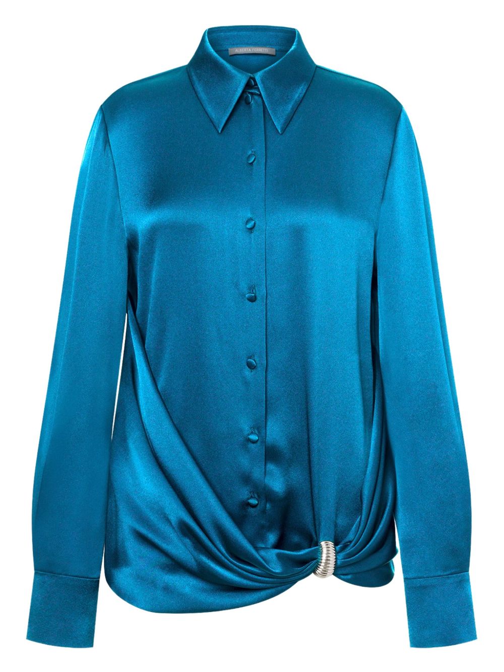Satin shirt - White