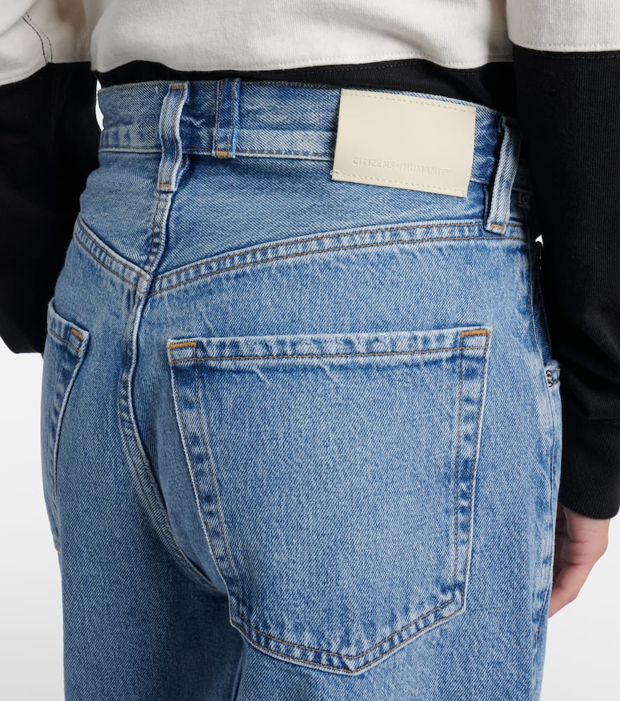Ayla cropped wide-leg jeans