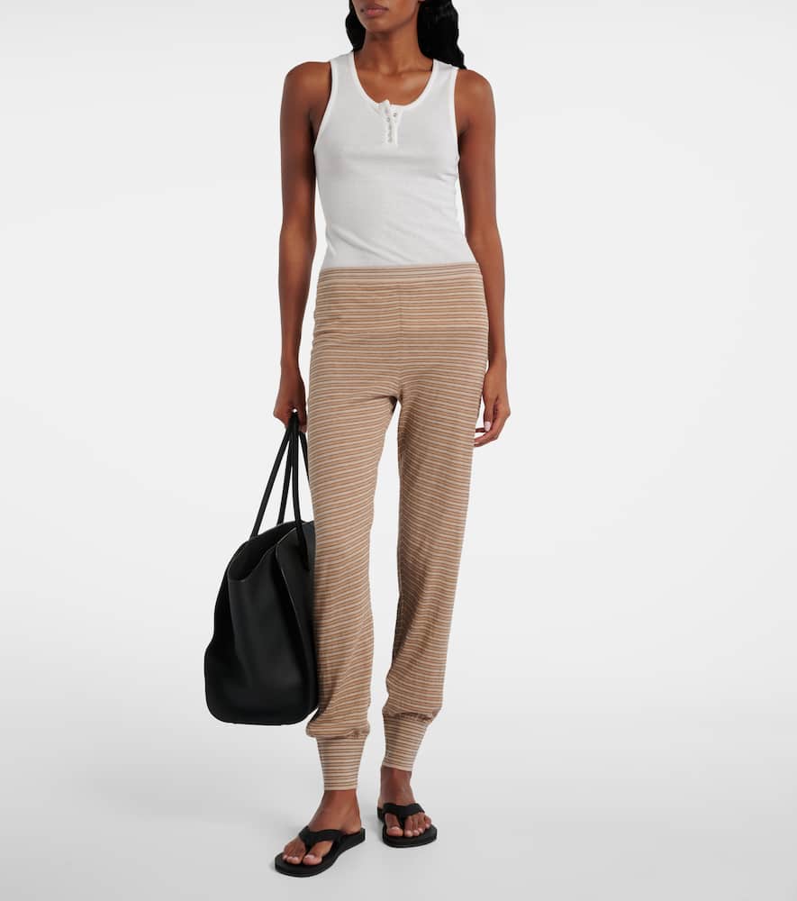 Jearl cotton and cashmere sweatpants