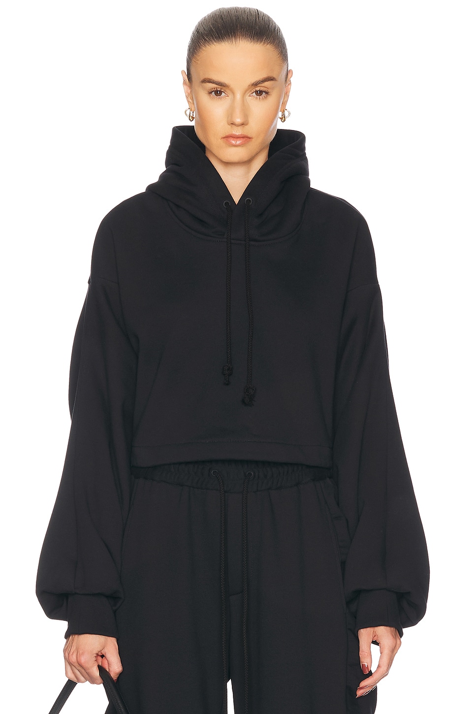 AnOnlyChild Sanguinetti Hoodie in Black - Black.  S also in