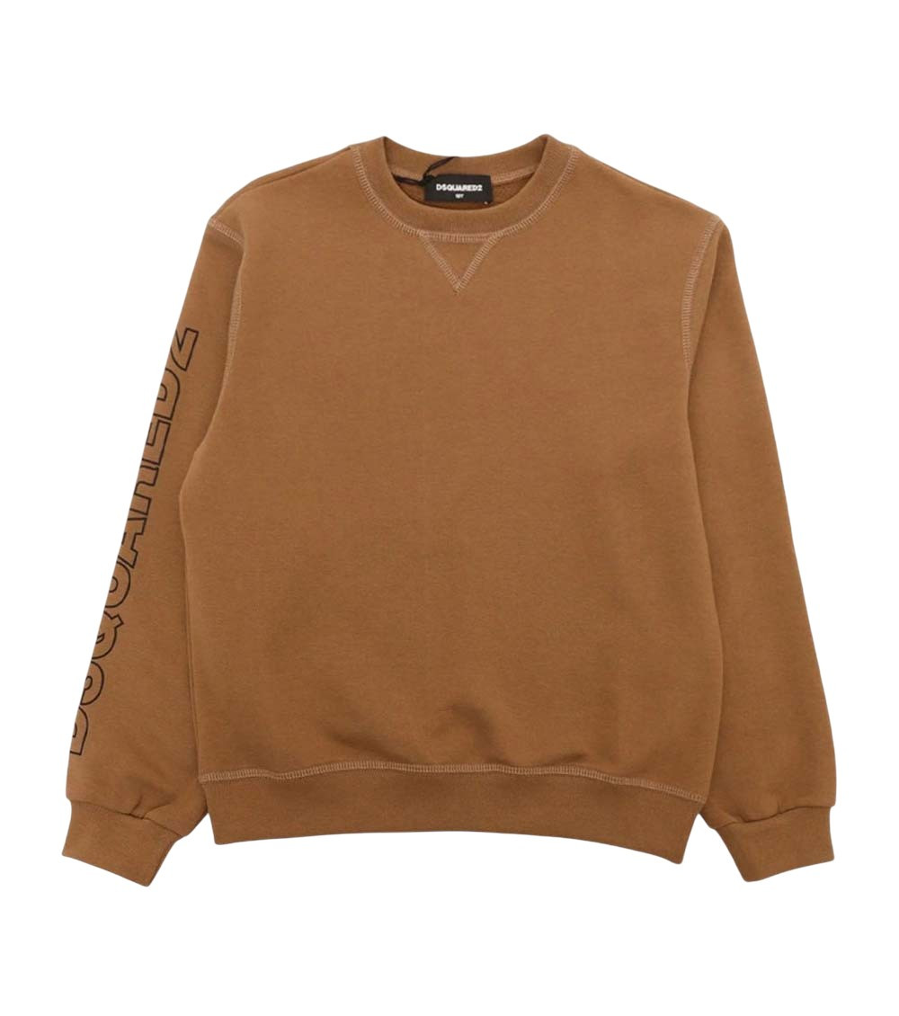 Boys Brown Regular Sweatshirt