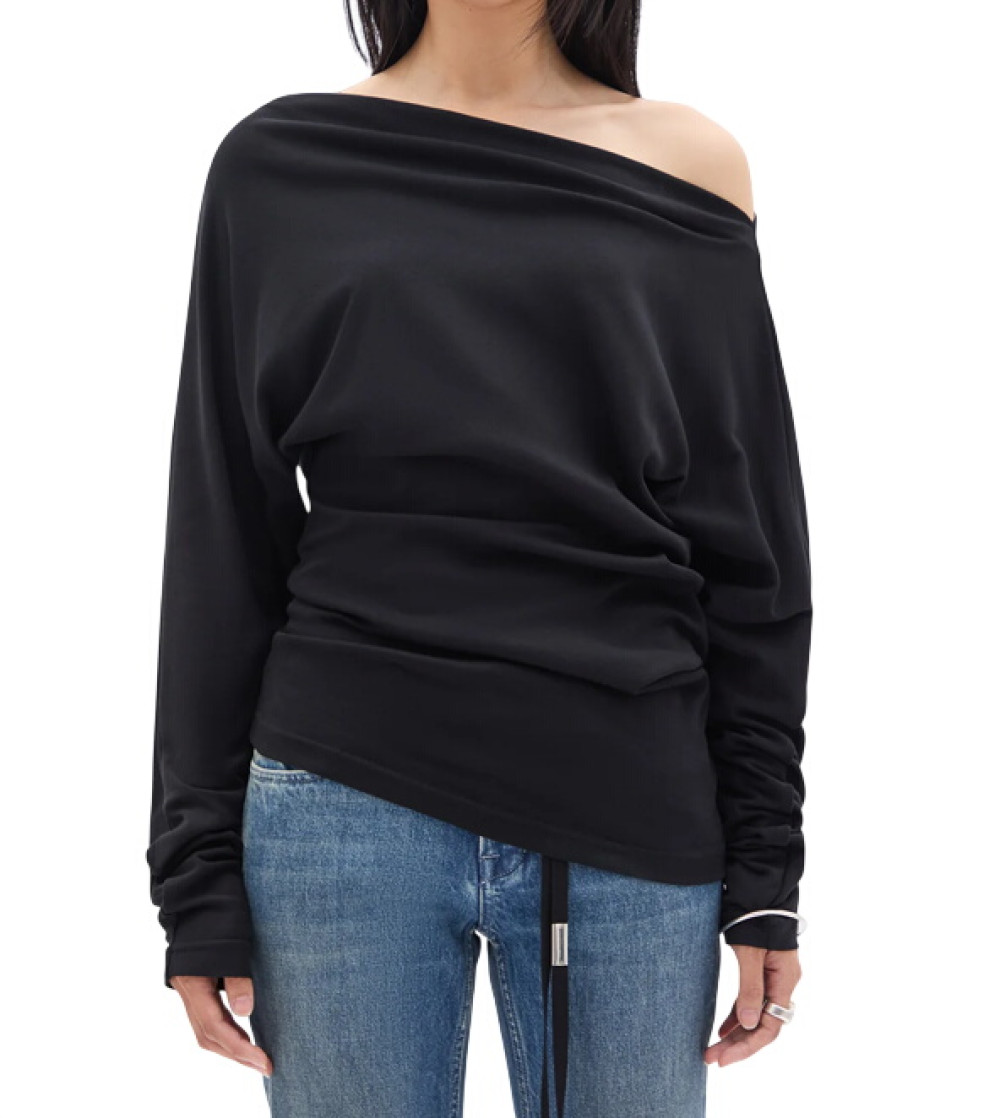 Roos Bias Cut Drop Shoulder Top
