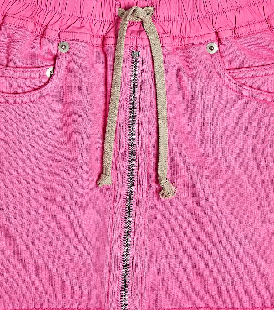 Cotton jersey skirt