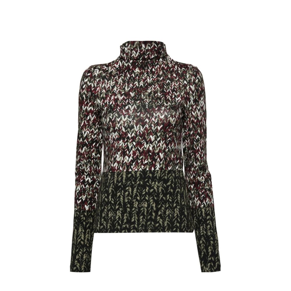 Anagram-Embroidered Cotton Shirt — Multicolor