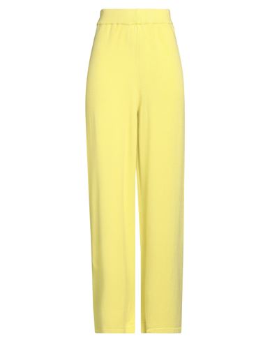 Woman Pants Lime green Size S Viscose, Polyester, Polyamide