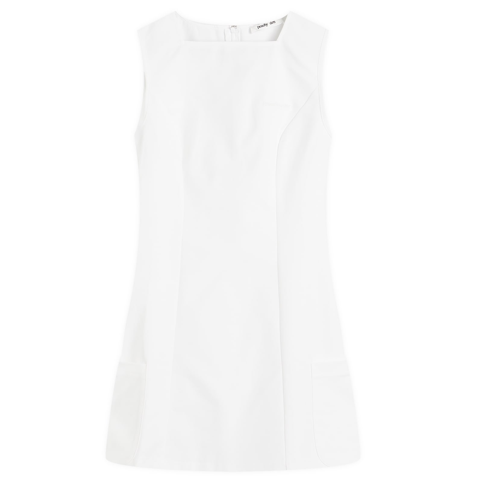 Peachy Den The Audrey Dress in Ivory. - XL also in