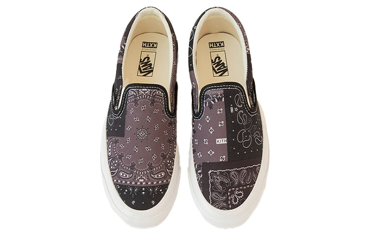 Kith x Vault OG Classic Slip-On LX 'Bandana - Moonless Night'